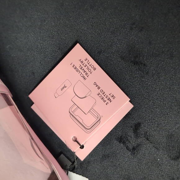 🆕 Juicy Couture 💖 4pc Travel Makeup Bag Set - Picture 5 of 5